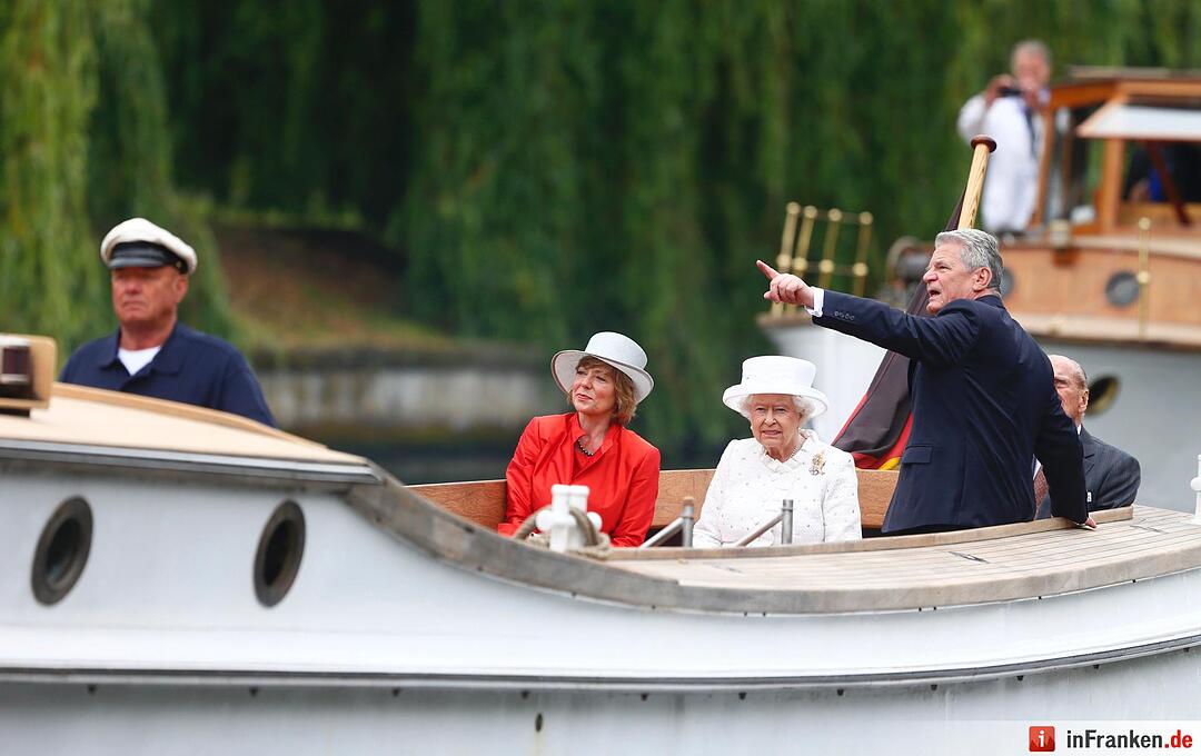 Britische Queen besucht Deutschland