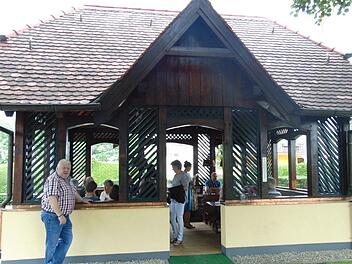 Der historische Pavillion bleibt nun erhalten. Petra Malbrich