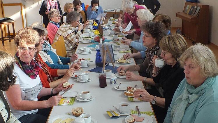 Der Frühstückstreff Foto: Manfred Welker