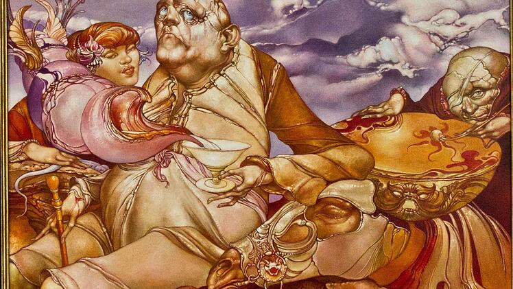 Heinz Zander: Abendrast mit Paukenschlag, 2013Foto: Jochen Berger