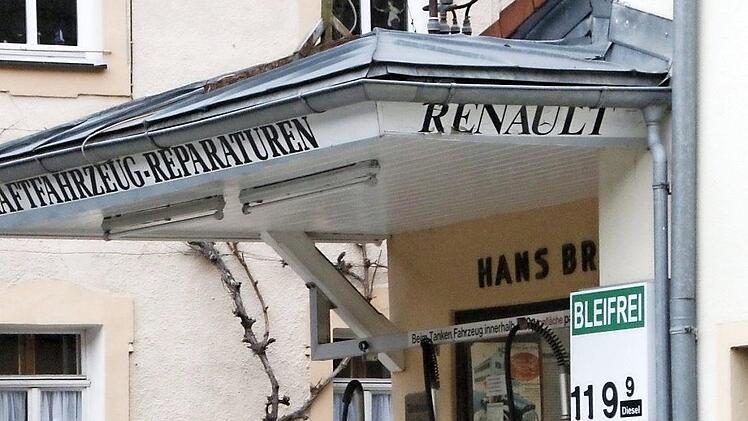 Wie einst: Die Tankstelle Brendel