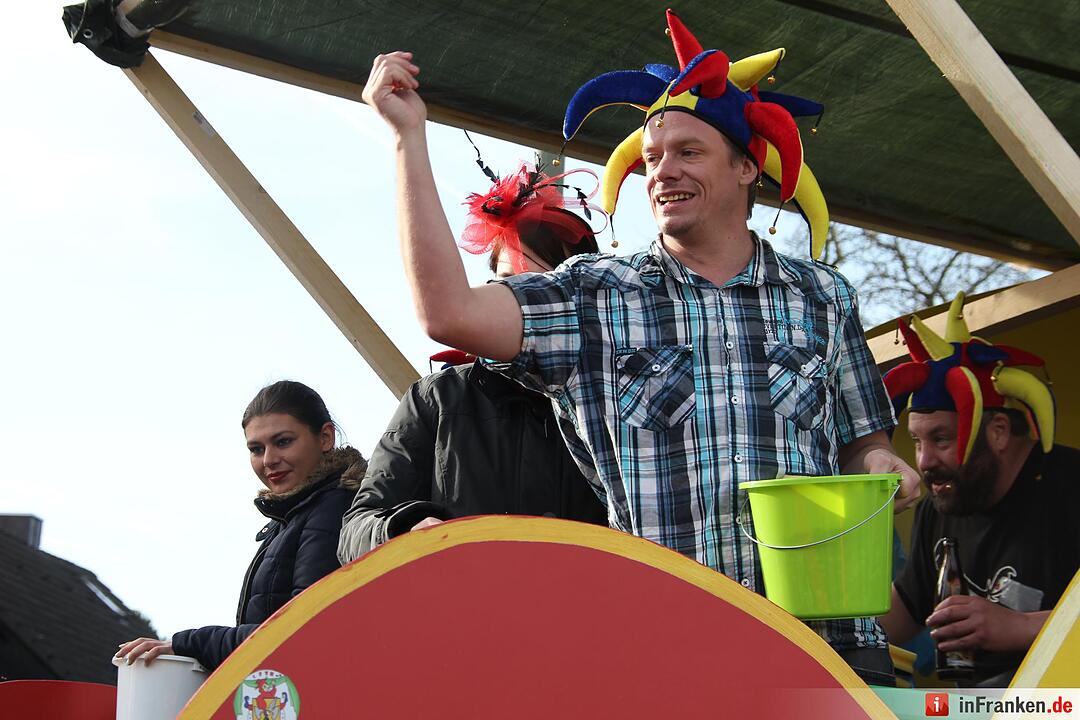 Faschingszug Oberhaid 2016