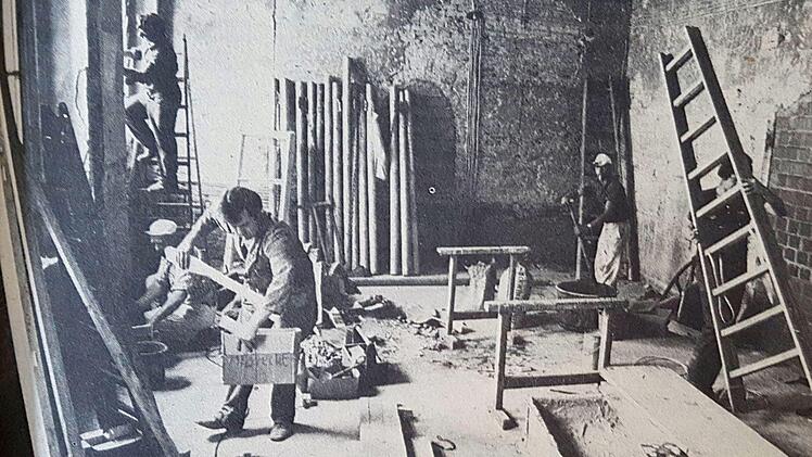 August 1972: Hier im Ballettsaal des Landestheaters sollen in wenigen Tagen die Proben beginnen.Foto: CT-Archiv / Künstner