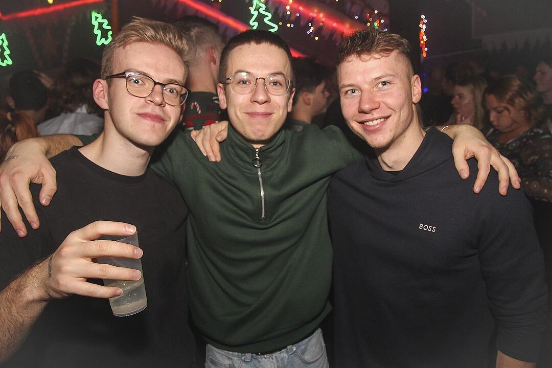 Partystimmung an Heiligabend