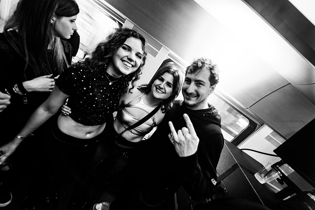 Die beste Party im Zug!