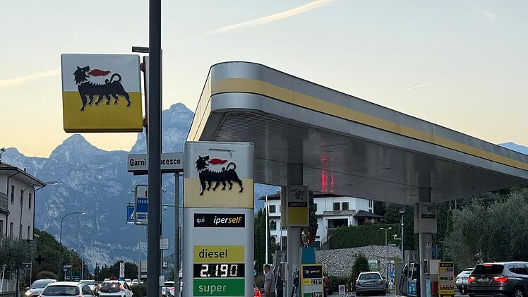 Tankstellen in Italien