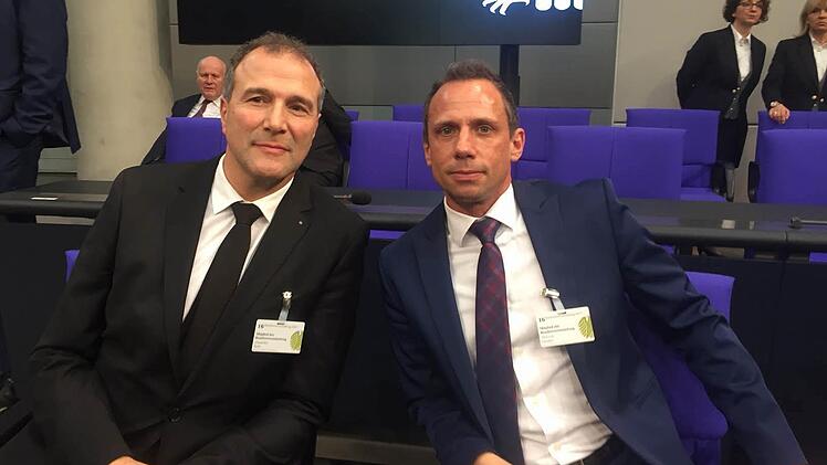 Alexander Hold (l.) und Thorsten Glauber