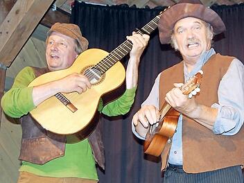 Perfekt aufeinander eingespielt: Lutz Götzfried (rechts) und Jan Burdinski. Foto: Andreas Welz