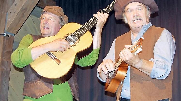 Perfekt aufeinander eingespielt: Lutz Götzfried (rechts) und Jan Burdinski. Foto: Andreas Welz