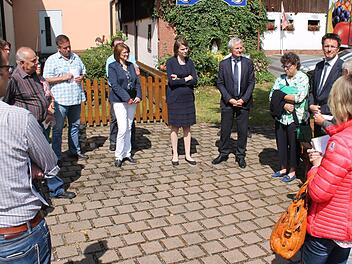 Erinnerung an 2016: Funklochjäger beim Diskurs in OberlangheimFoto: Linus Müller (Archiv)