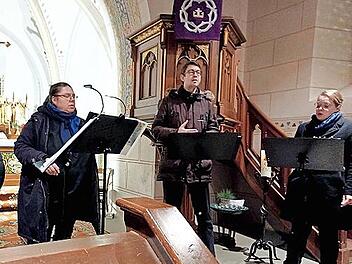 Die A-cappella-Gruppe „Jukebox“ sorgte für Begeisterung in der Kirche St. Egidien in Oberreichenbach.