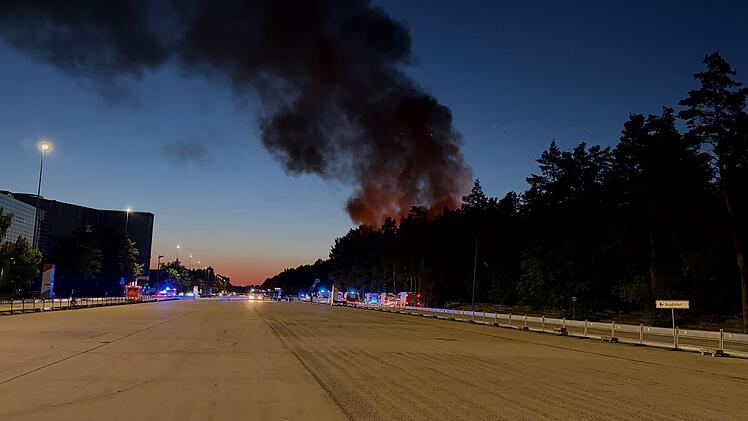 Waldbrand in N&uuml;rnberg