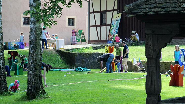 Auf dem Museumsfest war für Klein und Groß viel geboten. Foto: Werner Vogel