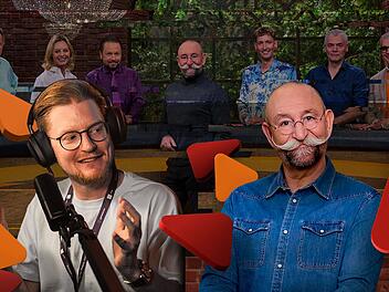 Horst Lichter (rechts) und PietSmiet bringen "Bares f&uuml;r Rares" auf Twitch.