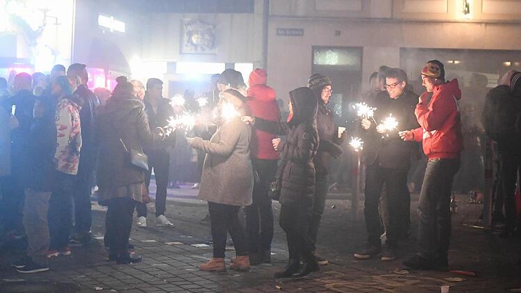 Silvester 2016 in Bamberg Foto: Ronald Rinklef