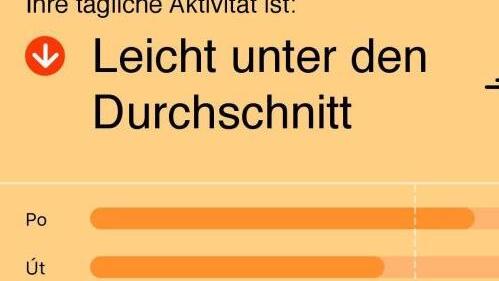 Ein Algorithmus erkennt Abweichungen und sendet ein Warnsignal an einen Arzt - eine Attacke könnte drohen. Screenshot: Mindpax