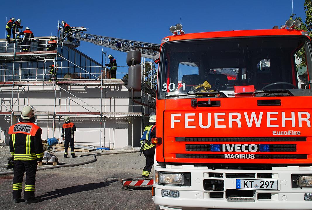 Großübung Feuerwehren