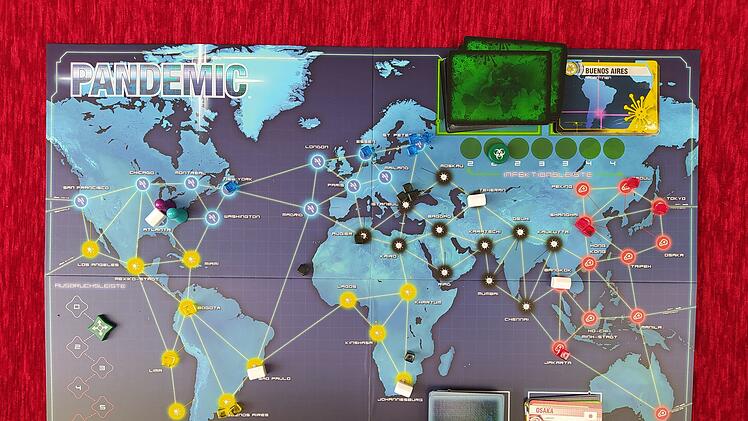 Spiele-Test Pandemic - „Pandemic“: Rezension des kooperatives Weltretten