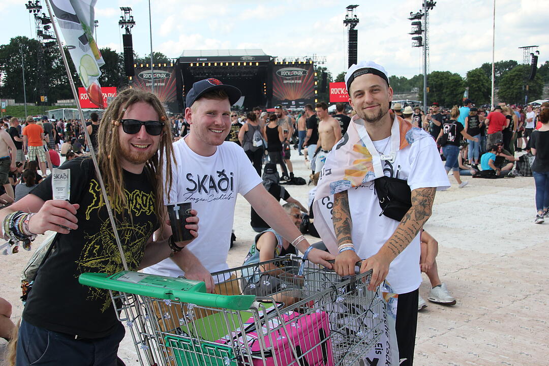 Stimmung! Bei Rock im Park kein Problem!