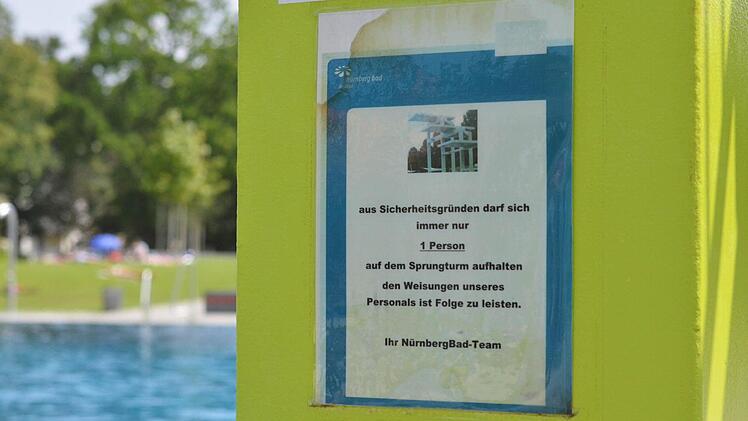 Die Ein-Mann-Regel gilt schon seit 2011 im Westbad.