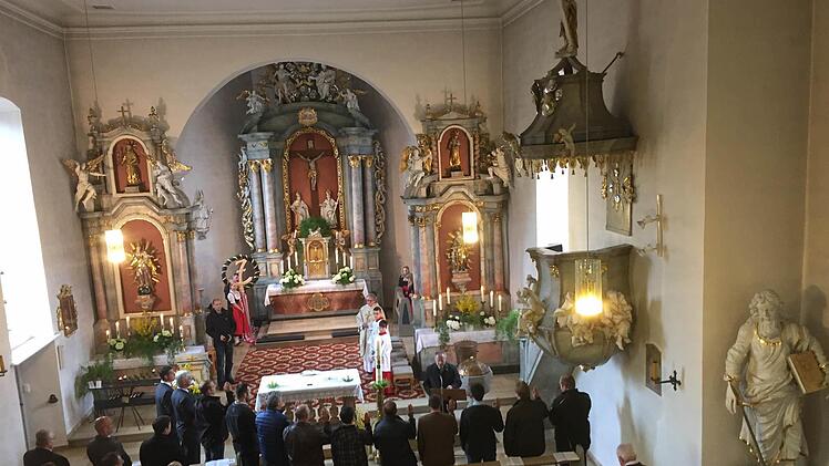 Eid in der Kirche mit Landrat Thomas Bold. Foto: Regina Rinke