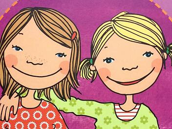 Die Bilder im Buch stammen von der Illustratorin Elke Schillai aus Fürth.