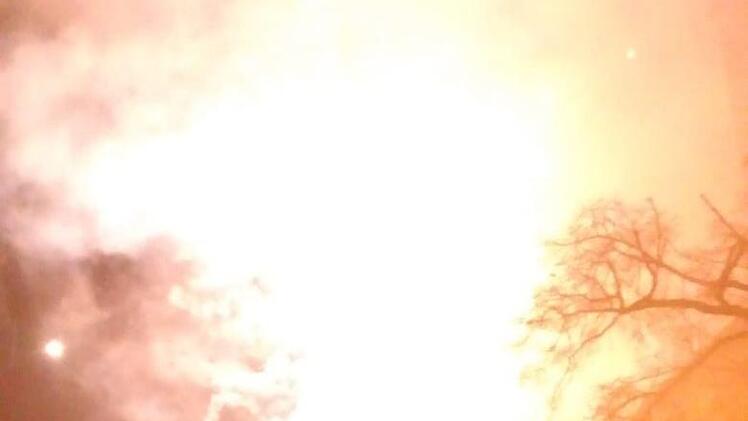 Feuerwerk in Haard.Andreas Lang