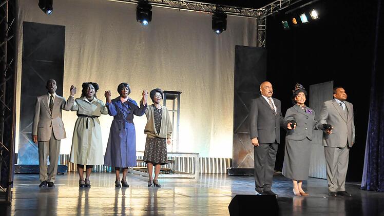 Das Musical "Mahalia" gastierte in Bad Kissingen. Foto: Peter Klopf