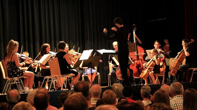 Das Projekt-Streicherensemble  Foto: Richard Sänger