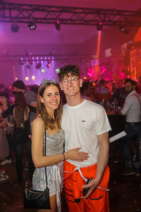 Beste Partystimmung in der Stadthalle