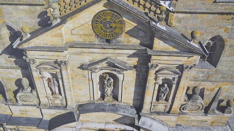 St. Michael aus der Vogelperspektive. Foto: Stadtarchiv