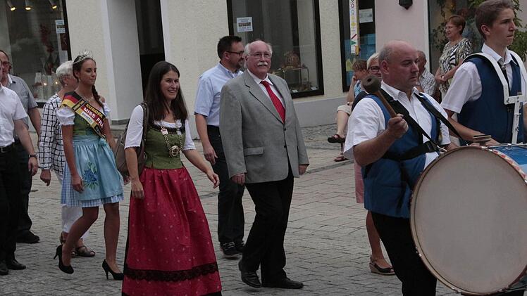 Das Ebermannstadter Altstadtfest ist eröffnet. Foto: Josef Hofbauer