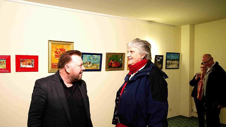 Eindrücke von der Vernissage   Foto: Richard Sänger