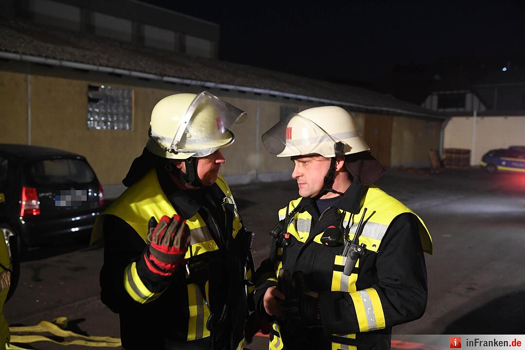 Brand am Silvesterabend in Bamberg