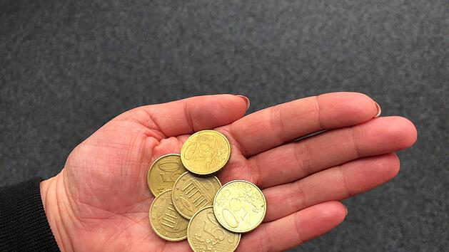 Eine 50-Cent-Münze mit spezieller Fehlprägung kann 3000 Euro wert sein. Symbolfoto: Stefanie Gleixner/inFranken.de