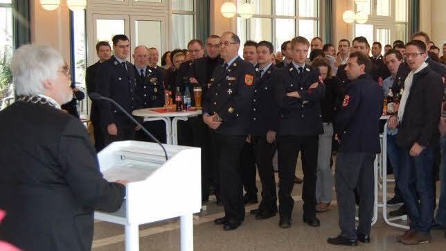 Bürgermeister Wolfgang Back begrüßte seine Gäste.