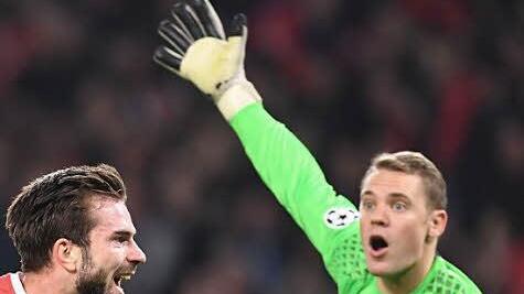 Keine Frage, es wird ein Erlebnis, einmal gegen die Bayern zu spielen. Dabei w&auml;re der Traum perfekt, wenn auch noch Welttorh&uuml;ter Manuel Neuer (rechts) &uuml;berwunden werden k&ouml;nnte. dpa