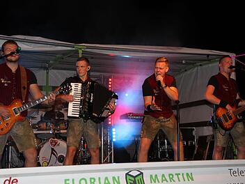 Die "Gerchli" beim Benefizkonzert in Willersdorf Foto: Mathias Erlwein
