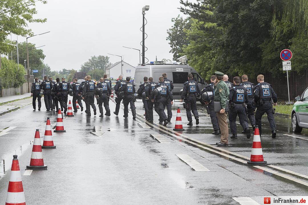 Demonstration gegen Rechts in Zirndorf