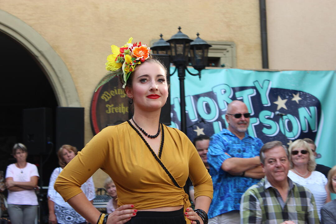 Modenschau im Freihof