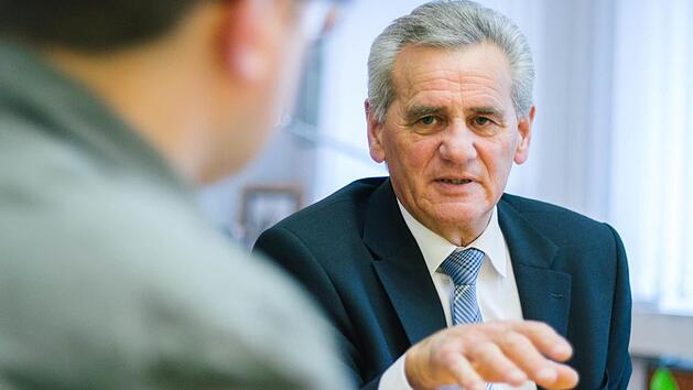 Oswald Marr lie&szlig; im Gespr&auml;ch mit unserem Reporter Marco Mei&szlig;ner hinter die Kulissen blicken. Foto: Marian Hamacher