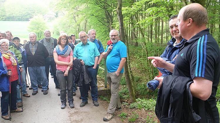 Grenzgang um Aura Foto: Gerd Schaar