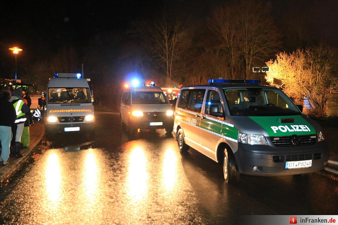 Großeinsatz: Scheunenbrand in Seigendorf