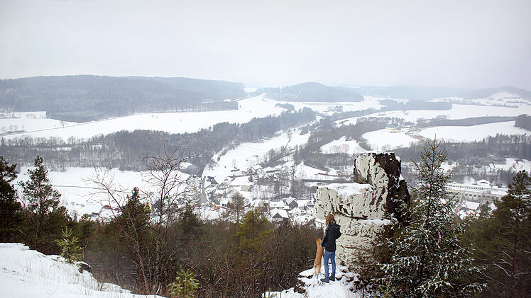 Winter in der Fränkischen Schweiz
