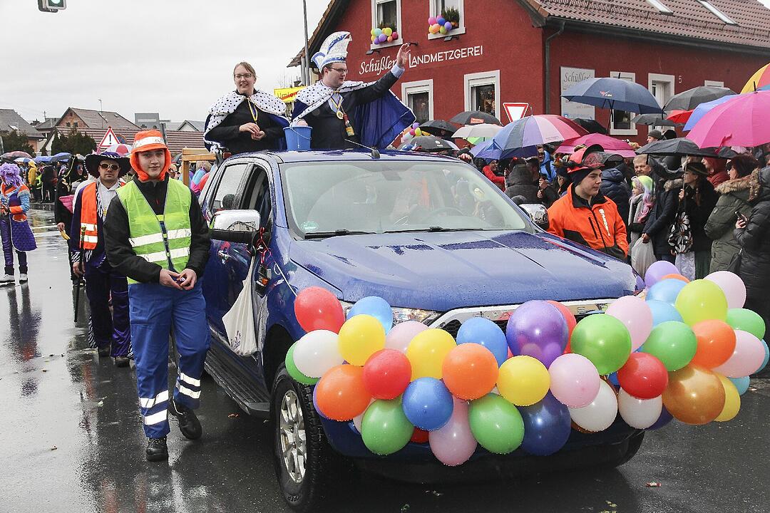 Großer Faschingsumzug  zum Stadtsteinacher Marktplatz