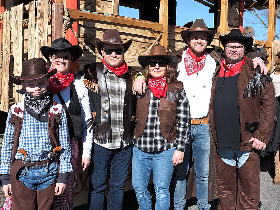 Buntes Faschingstreiben in Unterfranken!