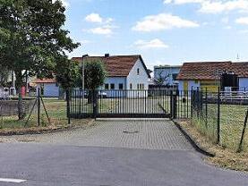 Eingangsbereich der Kläranlage Foto: Johannes Michel