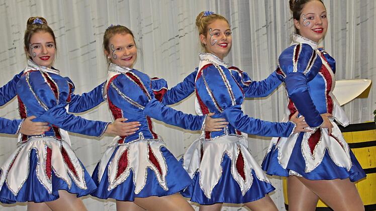 Fesche Mädels der Rentweinsdorfer Garde. Foto: Helmut Will