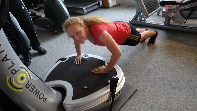 Fitness ist in der Realschule angesagt. Foto: Elke Hauswald