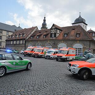 Großeinsatz an Maria-Ward-Schule Bamberg